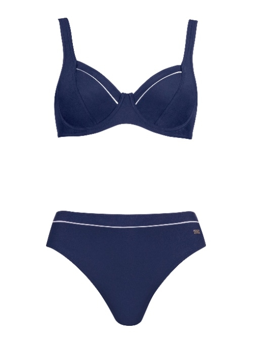 Naturana Badmode Femme bleu marine set