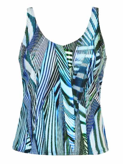 Naturana Badmode Femme bleu marine tankini top