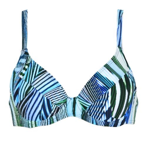 Naturana Badmode Femme bleu marine haut de bikini préformé