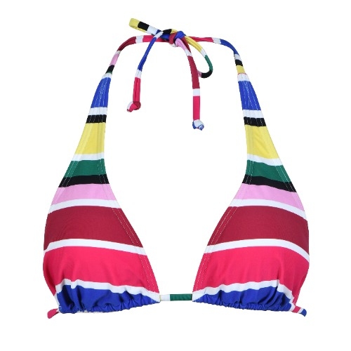 Naturana Badmode Femme rose/brun haut de bikini préformé