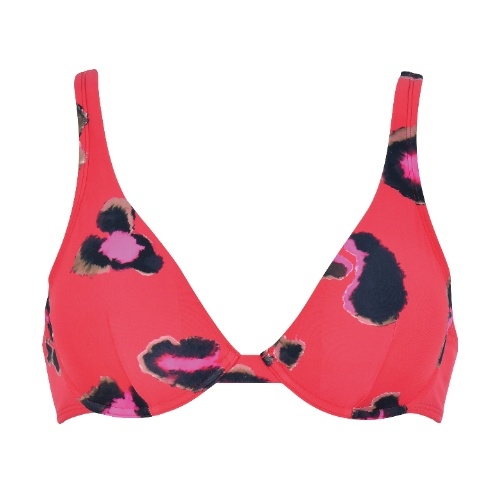Naturana Badmode Femme rouge soutien-gorge bikini corbeille