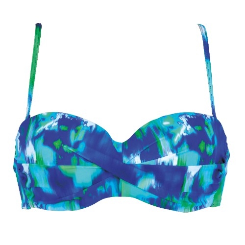 Naturana Badmode Femme rouge/rose haut de bikini préformé