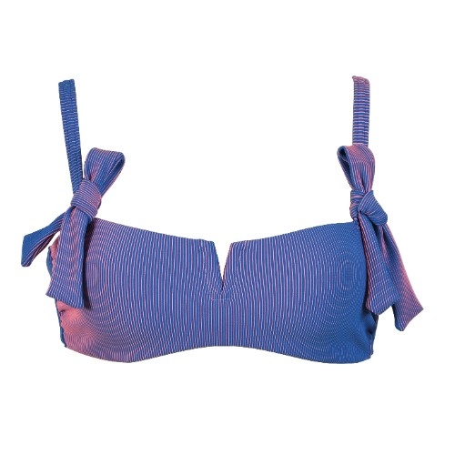Naturana Badmode Femme bleu/rose haut de bikini préformé