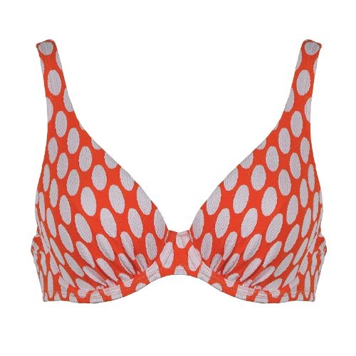 Naturana Badmode Femme rouge soutien-gorge bikini corbeille