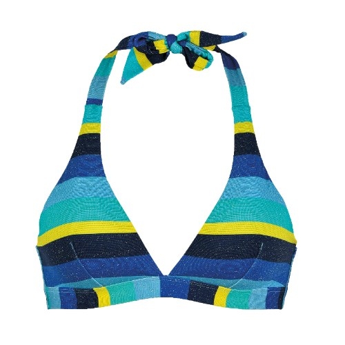 Naturana Badmode  bleu haut de bikini préformé