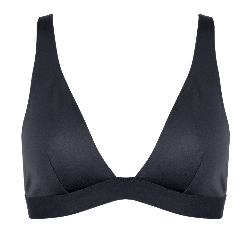 Naturana Maillots de Bain Femme noir haut de bikini préformé