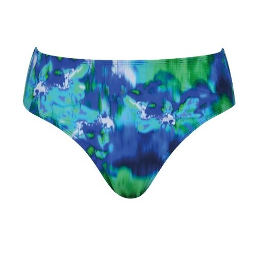 Naturana Badmode Femme bleu/vert slip de bikini