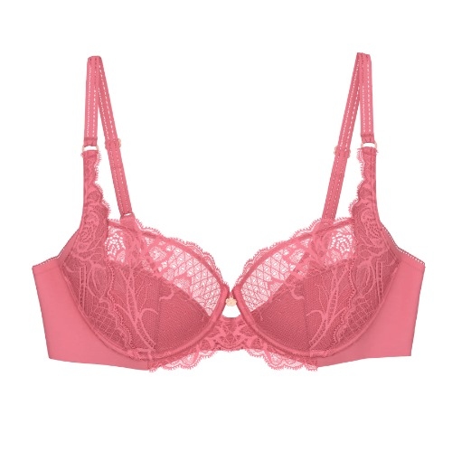 Triomphe Wild Peony Florale rose soutien-gorge rembourré