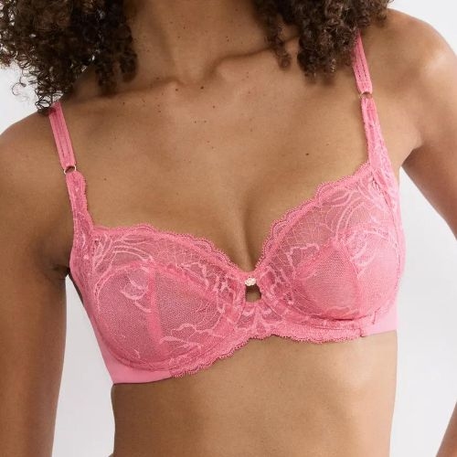 Triomphe Wild Peony Florale rose soutien-gorge rembourré