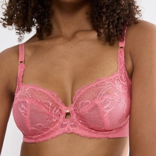 Triomphe Wild Peony Florale rose soutien-gorge rembourré