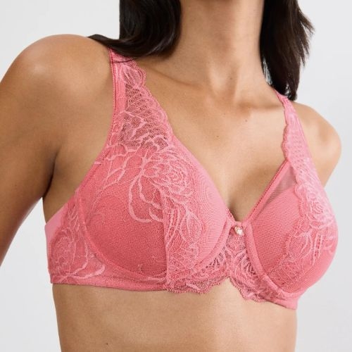Triomphe Wild Peony Florale rose soutien-gorge rembourré