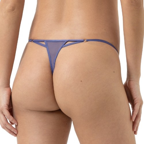 Mey Mysterious bleu/rouge culotte string
