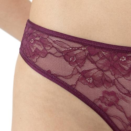 Mey Fabulous bordeaux culotte string