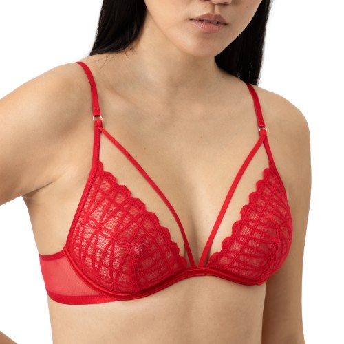Mey Captivating rouge soutien-gorge sans forme
