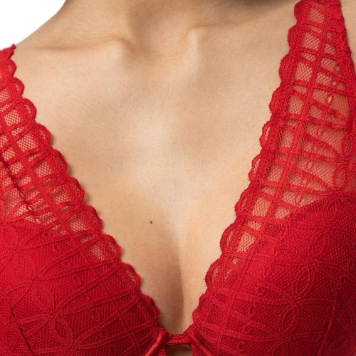 Mey Captivating rouge soutien-gorge rembourré