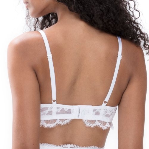 Mey Amazing blanc soutien-gorge sans armatures en dentelle