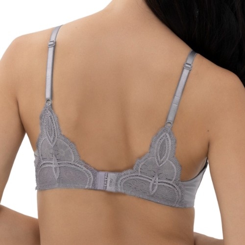 Mey Stunning gris soutien-gorge sans armatures en dentelle