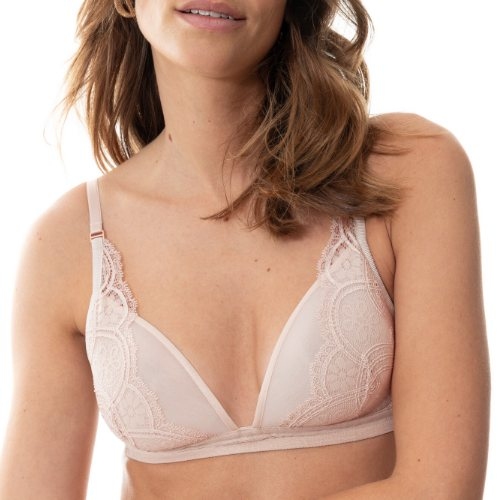 Mey Stunning crème soutien-gorge sans armatures en dentelle