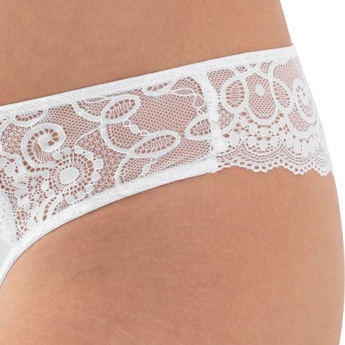 Mey Lingerie Amorous blanc culotte string