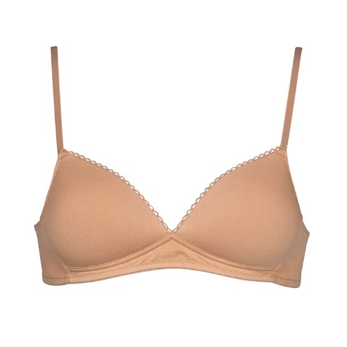 Mon Basic par After Eden Comfy blanc soutien-gorge sans armatures en dentelle