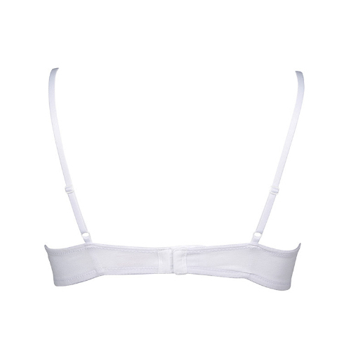 Mon Basic par After Eden Comfy blanc soutien-gorge sans armatures en dentelle