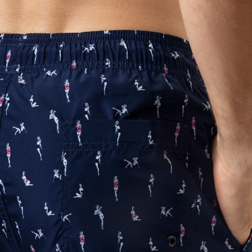 Mey Heren Swimwear bleu marine maillot de bain pour homme