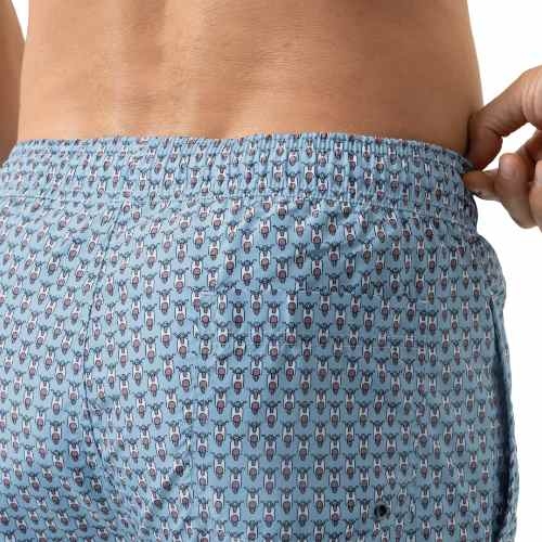 Mey Heren Swimwear bleu maillot de bain pour homme