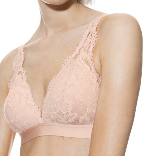 Mey Lingerie Poetry Vogue rose soutien-gorge sans armatures en dentelle