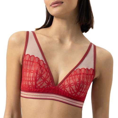 Mey Lingerie Poetry Temptation rouge soutien-gorge sans armatures en dentelle