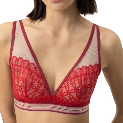 Mey Lingerie Poetry Temptation rouge soutien-gorge sans armatures en dentelle