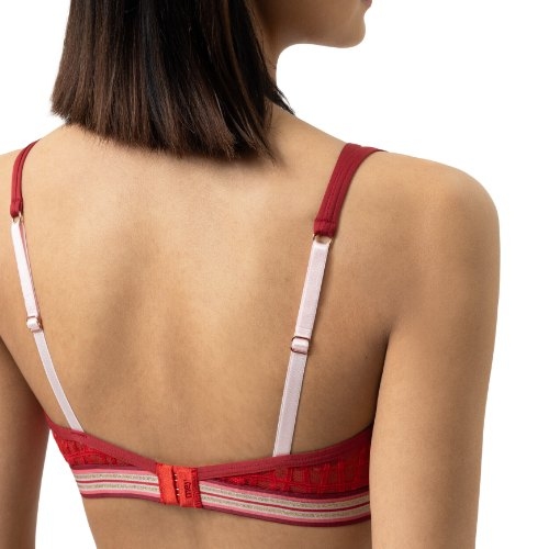 Mey Lingerie Poetry Temptation rouge soutien-gorge sans armatures en dentelle