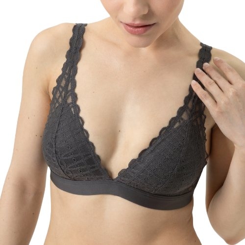Mey Lingerie Poetry Temptation gris soutien-gorge sans armatures en dentelle