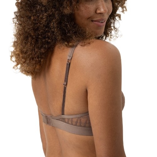 Mey Lingerie Poetry Temptation marron soutien-gorge sans armatures en dentelle