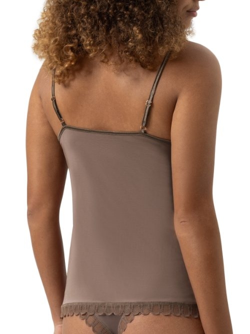 Mey Lingerie Poetry Temptation marron top spaghetti