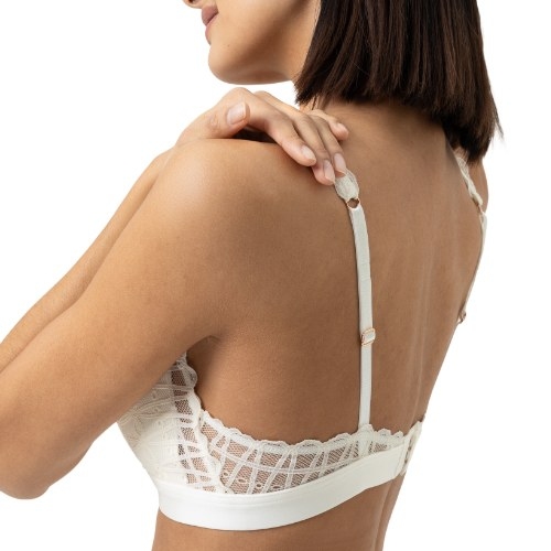 Mey Lingerie Poetry Temptation champagne soutien-gorge sans armatures en dentelle