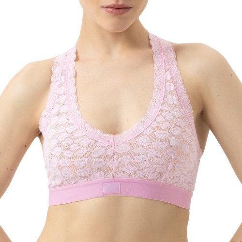 Mey Lingerie  rose soutien-gorge sans armatures en dentelle