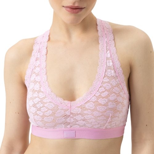 Mey Lingerie  rose soutien-gorge sans armatures en dentelle