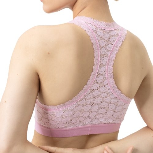 Mey Lingerie  rose soutien-gorge sans armatures en dentelle