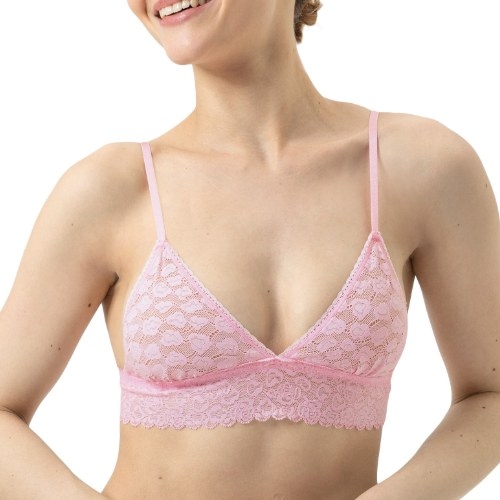 Mey Lingerie  rose soutien-gorge sans armatures en dentelle