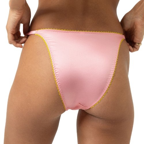 Mey Lingerie Poetry Glossy rose slip brésilien