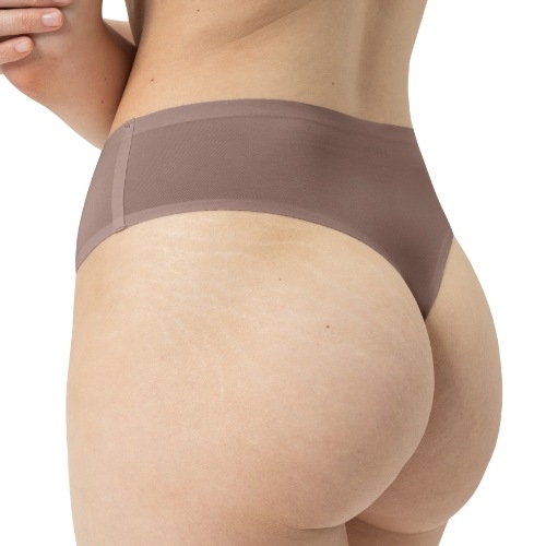 Mey Lingerie Invisibles marron culotte string