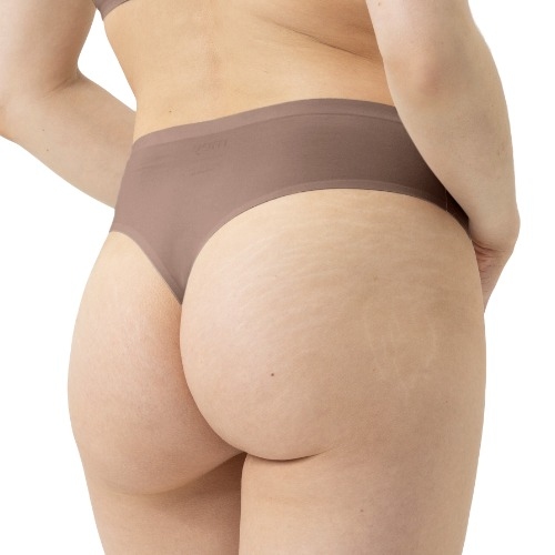 Mey Lingerie Invisibles marron culotte string