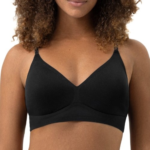 Mey Lingerie Invisibles noir soutien-gorge sans armatures en dentelle