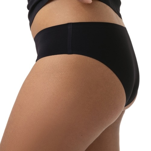 Mey Lingerie Invisibles noir slip brésilien