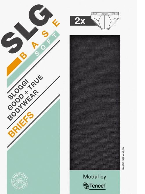 Sloggi Men SLG Base Soft noir slip pour hommes