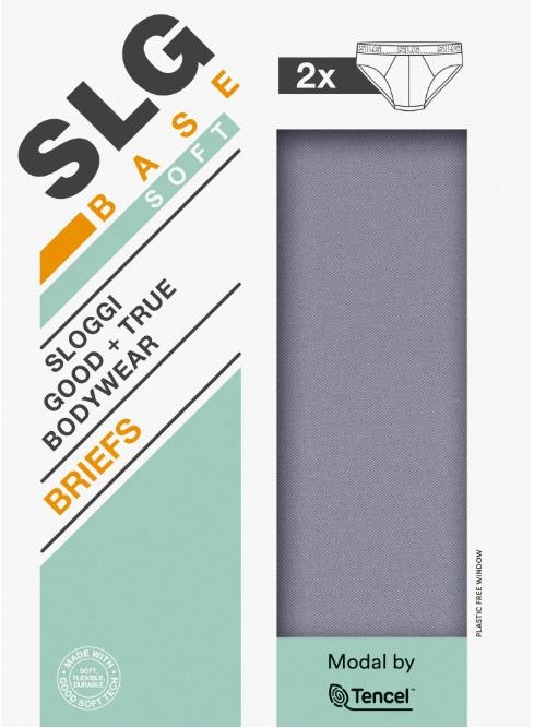Sloggi Men SLG Base Soft gris slip pour hommes