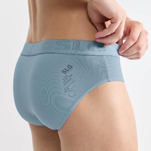 Sloggi Men SLG Base Soft bleu slip pour hommes
