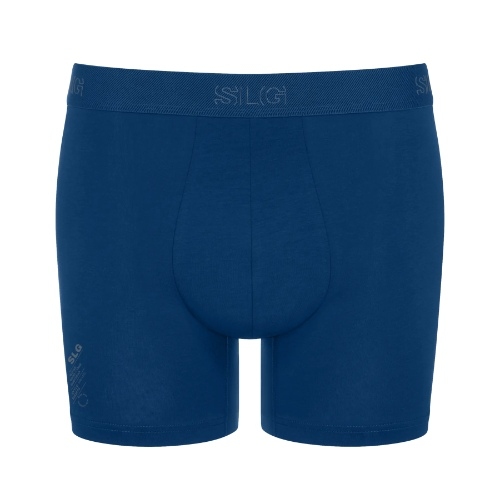 Sloggi Men SLG Base gris/bleu boxer en coton