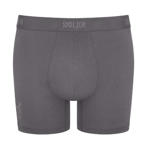 Sloggi Men SLG Base gris/bleu boxer en coton