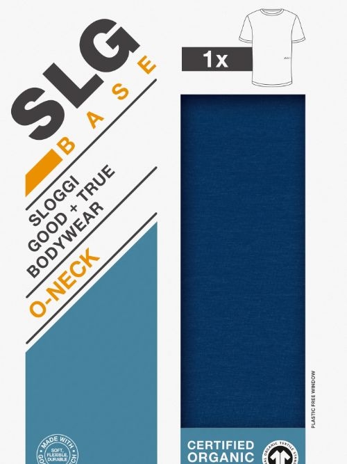 Sloggi Men SLG Base bleu shirt